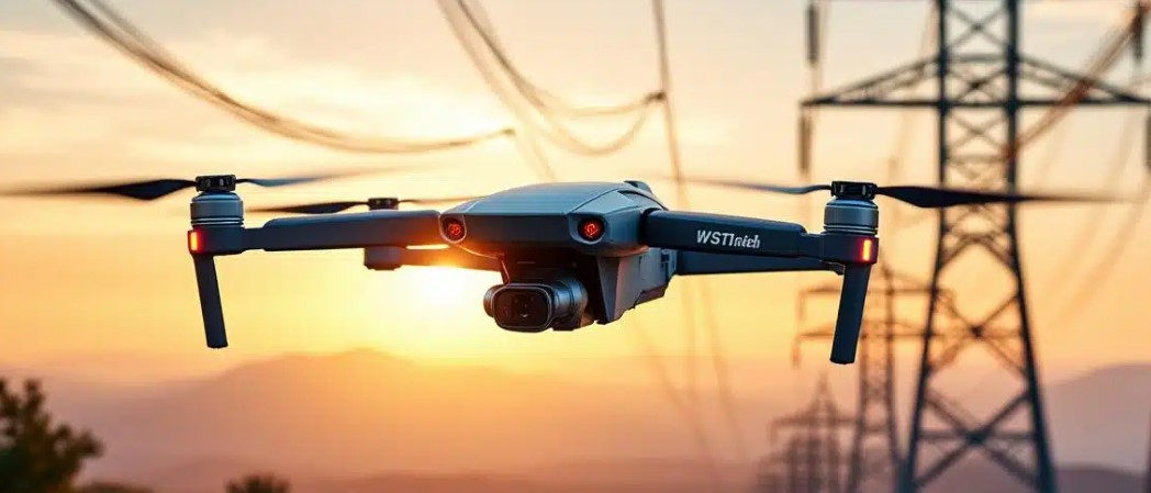 Automatisation de l’inspection des lignes électriques développée par l’industrie drone