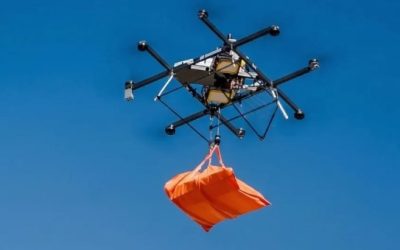 Pizza By Drone: Little Caesars And Flytrex Make History