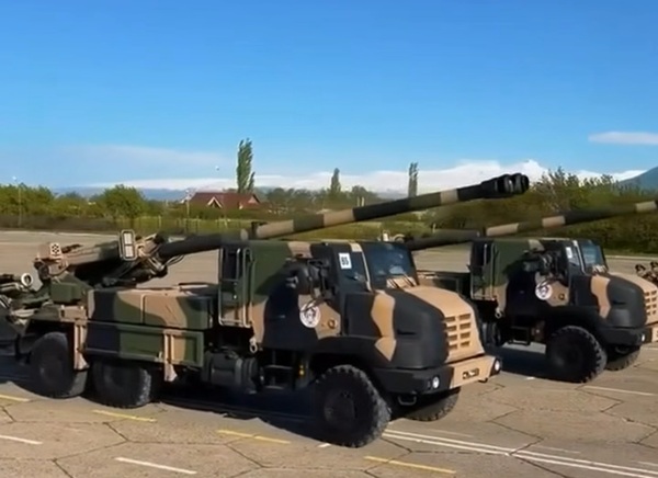 Artillerie : L’armée arménienne a reçu ses premiers CAESAr