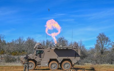 Artillerie : L’armée de Terre engage le Griffon MEPAC dans une mission extérieure pour la première fois
