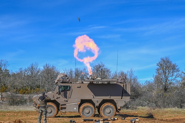 Artillerie : L’armée de Terre engage le Griffon MEPAC dans une mission extérieure pour la première fois