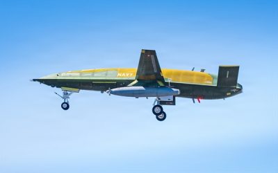 US Navy : Le prototype d’un drone ravitailleur MQ-25 Stingray de série a effectué son premier vol
