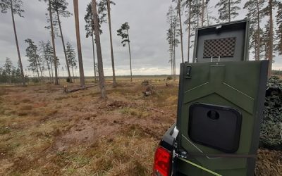 Naval Group a livré des prototypes de «ruches» pour essaims de drones au 1er Régiment d’Infanterie de Marine