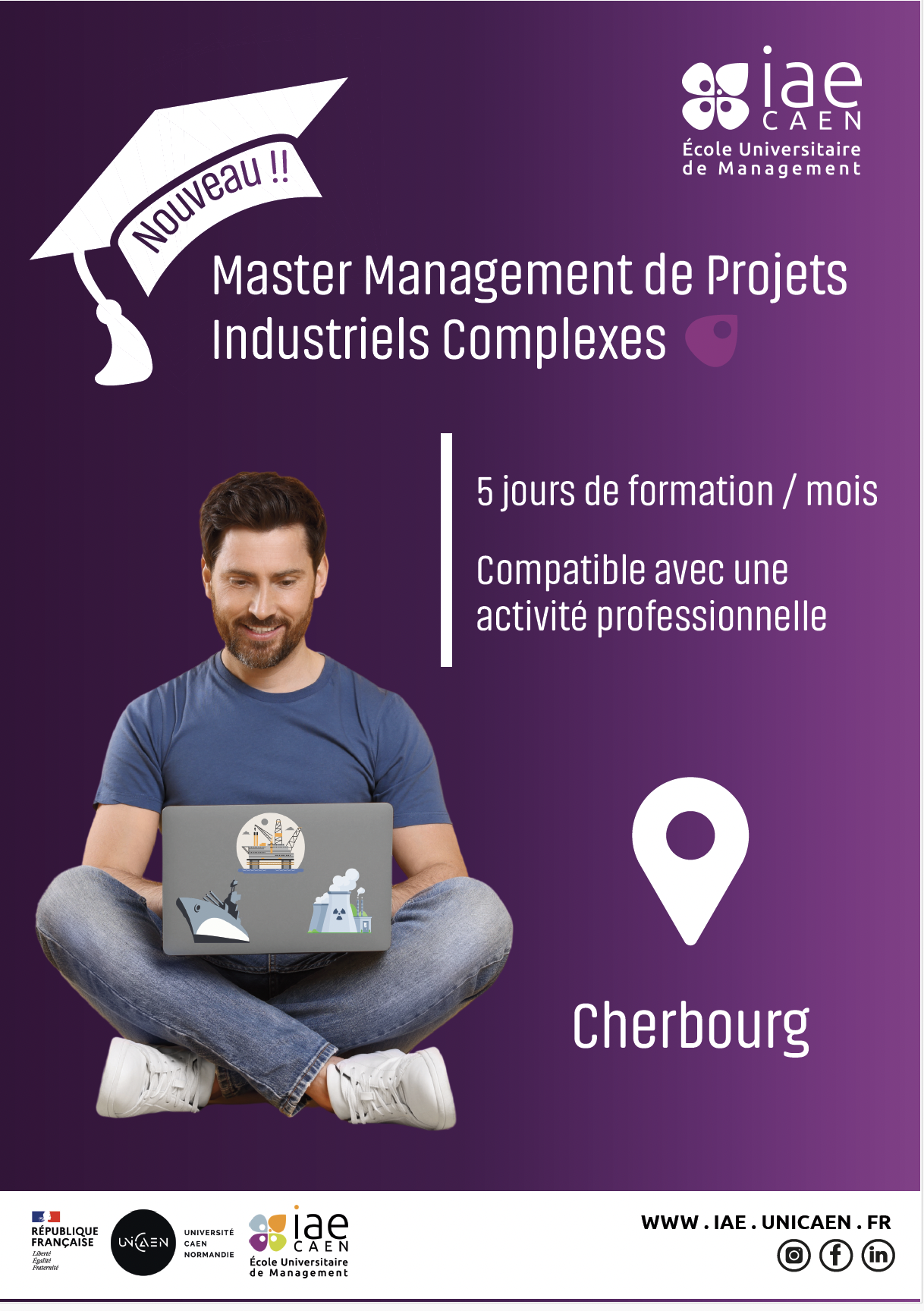 L’université de Caen Normandie lance une nouvelle formation pour les professionnels