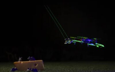 Drone uses bio-inspired whiskers for orientation