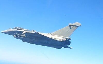 La Marine nationale valide une nouvelle configuration du Rafale M F4 à deux bombes AASM de 1 000 kg