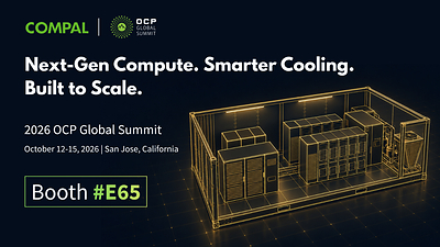 Compal présente l’infrastructure « NVIDIA AI Factory » lors de l’OCP Global Summit 2026